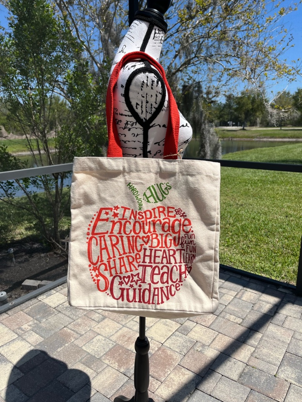 NWT Teacher Appreciation Tote  with Rae Dunn Accessories
